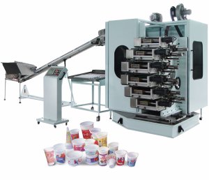 Plastic Cup Printing Machine, Offset Printing Machine (YQ/013-6)