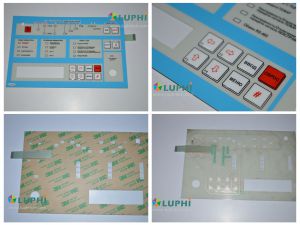 Pet Printing Circuit Membrane Switch Industrial Keypad