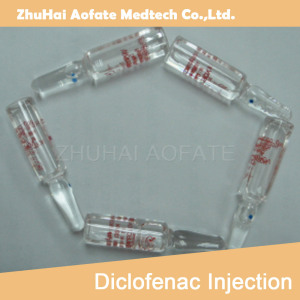 Diclofenac Sodium Injection 3ml Relieve Pain OEM All Kind Standard